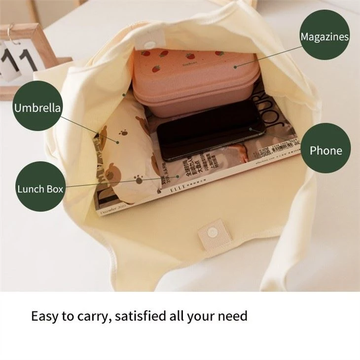 Fashionable Cotton Shoulder Package Bag